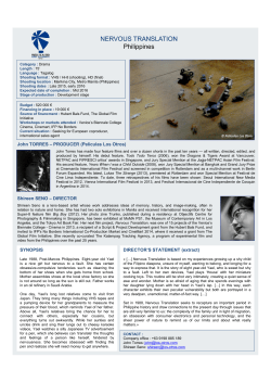 NERVOUS TRANSLATION - Festival des 3 Continents