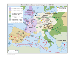 Christian Persecution of Jews in Europe, ca. 1200&ndash;1500