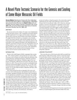A Novel Plate Tectonic Scenario for the Genesis and Sealing of
