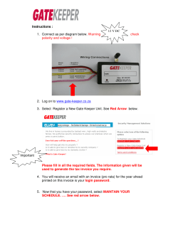 Instructions : 1. Connect as per diagram below. Warning &hellip; check