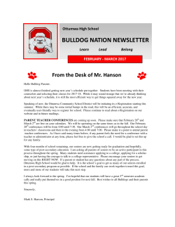 Feb-Mar Newsletter - Ottumwa Community School District
