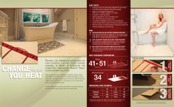 Cable Heating Spec Sheet - Needham Electric Supply