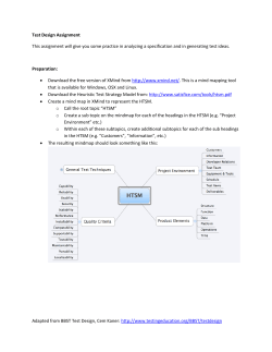 Adapted from BBST Test Design, Cem Kaner: http://www