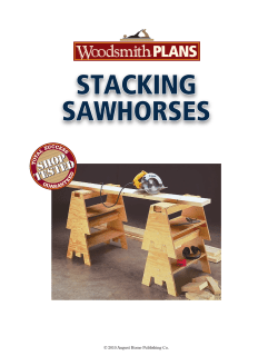 STACKING SAwhorSeS