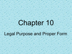 Chapter 10 Notes