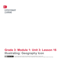 Grade 3: Module 1: Unit 3: Lesson 16 Illustrating
