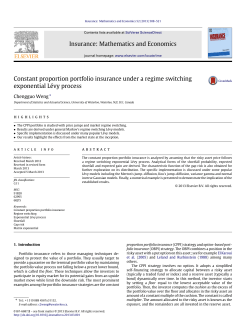 Constant proportion portfolio insurance under a regime switching