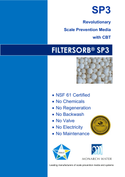 filtersorb sp3 - Monarch Water