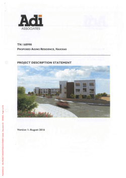 PA/03592/16 - 59a PROJECT DESCRIPTION STATEMENT (Valid