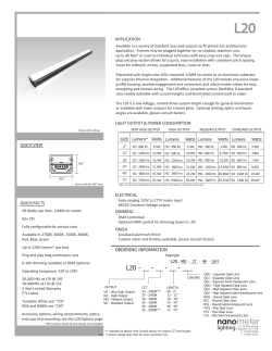 L20 - Nanometer Lighting