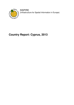 CY - INSPIRE_Country_Report_2013