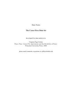 Data Notes - Columbia University