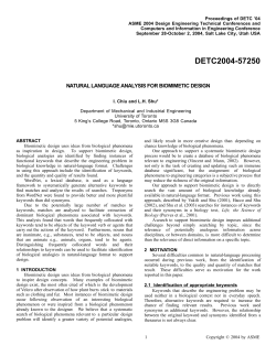 DETC2004-57250 - Professor LH Shu