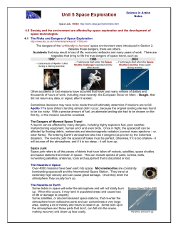 Unit 5 Space Exploration