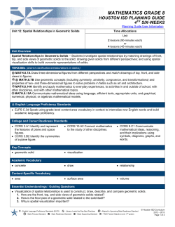 SSK Unit 4.2 Planning Guide