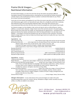 To view our Nutritional Information pdf, please click here.