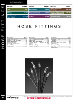 HOSE FITTINGS