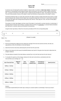 Physics Lab #3