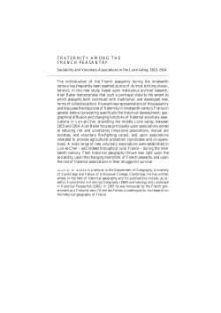 fraternity among the french peasantry - Beck-Shop