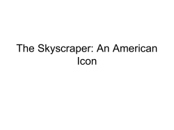 The Skyscraper: An American Icon