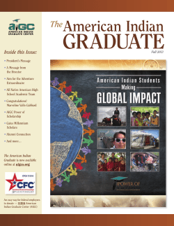 PDF - American Indian Graduate Center