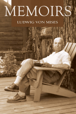 Memoirs - Mises Institute