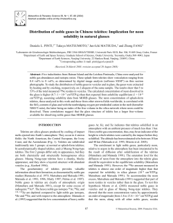 Distribution of noble gases in Chinese tektites: Implication for neon