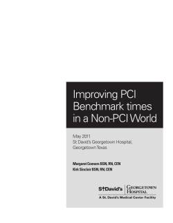 Improving PCI Benchmark times in a Non