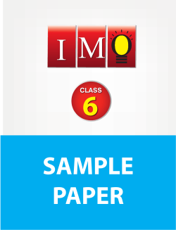 IMO CLASS 6 front SAMPLE PAPER