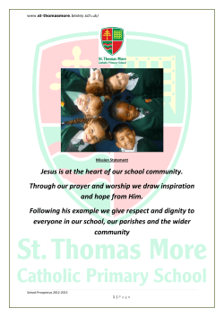 Jesus is at the heart of our school community. Through our prayer
