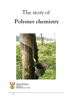 The story of Polymer chemistry