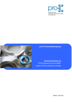 pro-K Fachgruppe Fluoropolymergroup - pro