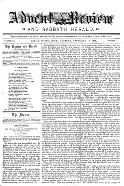 oa-AND SABBATH HERALD.- aztE VniaTtl