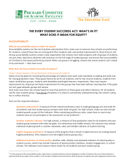 Accountability - Prichard Committee