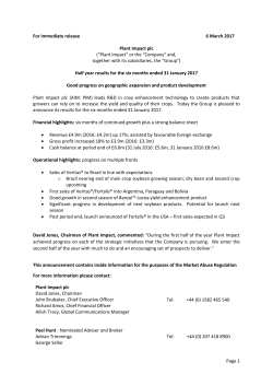 pdf - Plant Impact