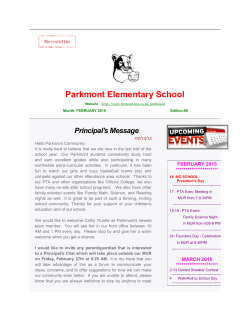 Parkmont Elementary School - Fremont Unified School District