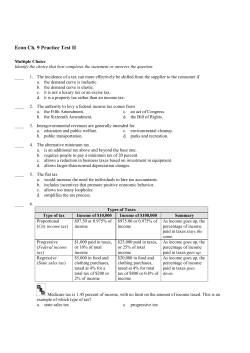 Econ Ch. 9 Practice Test 2