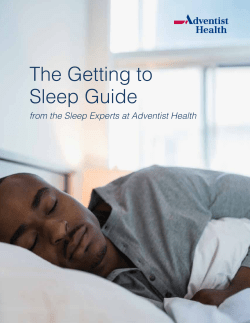 The Getting to Sleep Guide