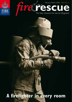 A firefighter in every room