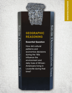 Geographic Reasoning