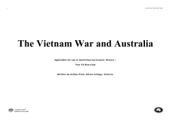 The Vietnam War and Australia