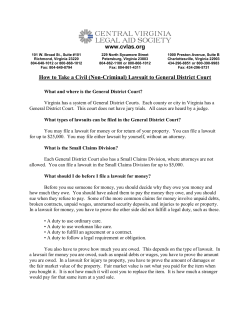 (non-criminal) legal assistance to low income people in the cities of R