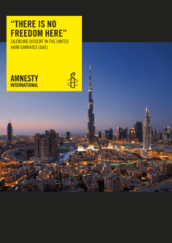 there is no freedom here - Amnesty International UK