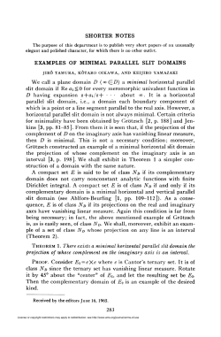 Examples of minimal parallel slit domains