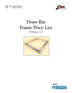 Draw-Bar Frame Price List