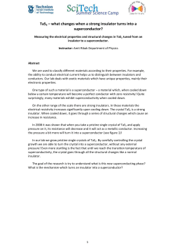 TaS2 – what changes when a strong insulator turns into a