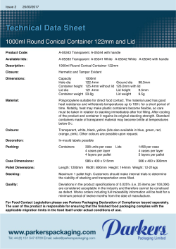 Technical Data Sheet