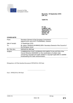 12281/16 LK/np DGG 3B Delegations will find attached document