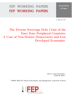The Present Sovereign Debt Crisis of the Euro Zone Peripheral