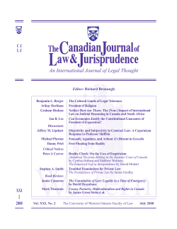 Cultural Limits of Legal Tolerance (final)